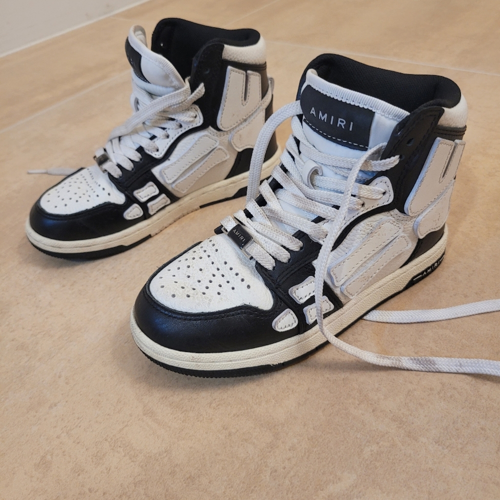 Amiri bone high tops